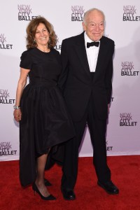 Judith Glickman and Leonard A. Lauder (Photo by Stephen Lovekin/WWD/Penske Media via Getty Images)