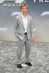 Liam Lawson at the "F1" New York Premiere on June 16, 2025 in New York, New York.