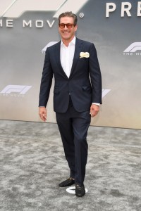 Jon Hamm at the "F1" New York Premiere on June 16, 2025 in New York, New York.
