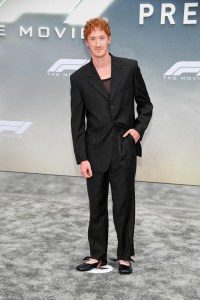 Will Merrick at the "F1" New York Premiere on June 16, 2025 in New York, New York.