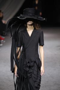 Runway at Yohji Yamamoto RTW SS 2020, photographed in Paris on September 27th, 2019.