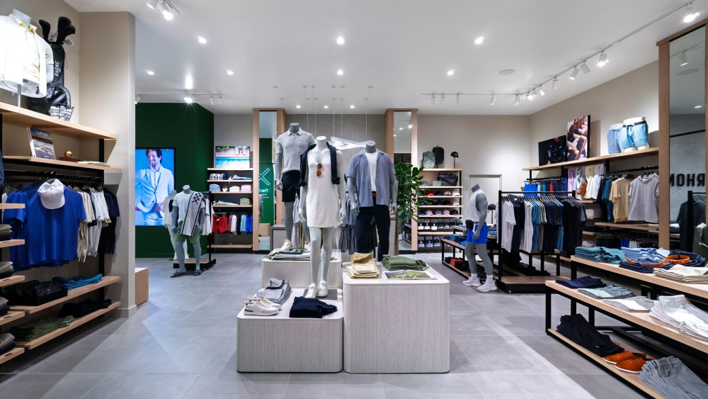 Rhone's revamped store at Hudson Yards.