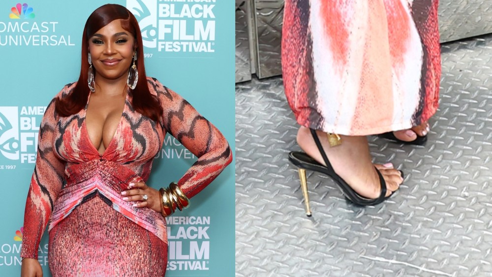 Ashanti, Ashanti attends Nelly & Ashanti: We Belong Together panel during the 2025 American Black Film Festival at New World Center on Friday in Miami.