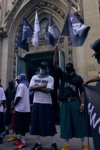 Backstage at AWGE A$AP Rocky Spring 2026 Ready-to-Wear Collection at Paris Men's Fashion Week