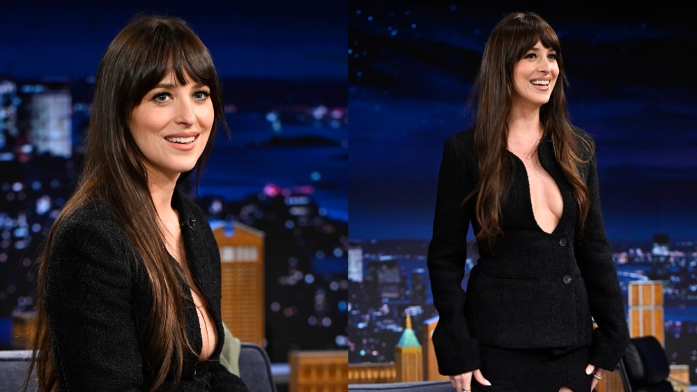 Dakota Johnson on 'The Tonight Show Starring Jimmy Fallon.'