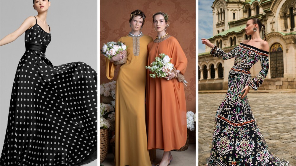 (From L to R): Pamella Roland, Reem Acra and Naeem Khan resort 2026