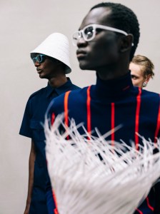 Backstage at Prada Men's Spring 2026 Ready-to-Wear Collection at Milan Men's Fashion Week