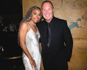 Ariana DeBose and Michael Kors