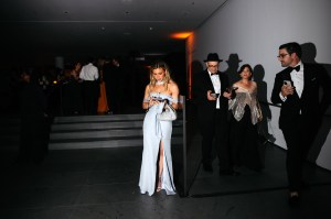 The scene at the Tony Awards official after party.