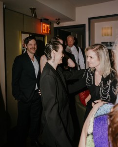 Michael Esper and Sarah Paulson