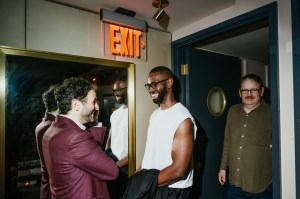 Arian Moayed and Tarell Alvin McCraney