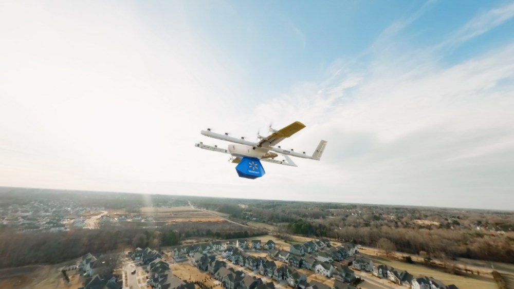 Walmart plans to expand drone delivery to five new cities.