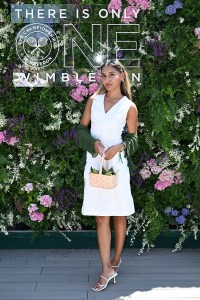 LONDON, ENGLAND - JUNE 30: Eshita Kabra in the AELTC's Parkside Suite in No.1 Court at The Championships 2025. Held at All England Lawn Tennis and Croquet Club, Wimbledon. Day 1, on June 30, 2025 in London, England. (Photo by Stuart C. Wilson/Getty Images for AELTC)