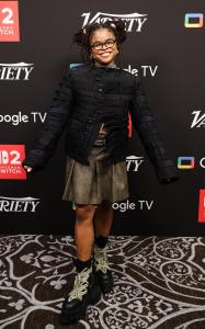 Kerrice Brooks at the Variety Studio Presented by Google TV - Day 2 at Pendry Hotel San Diego on July 26, 2025 in San Diego, California.