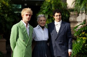 Harrison Ball, Sakurako Fisher and Zac Posen