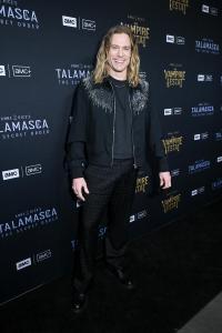 Sam Reid at AMC's Anne Rice's "Interview with the Vampire" & "Talamasca" Cocktail Party during the 2025 Comic-Con International: San Diego held at The Nolen Rooftop on July 26, 2025 in San Diego, California.