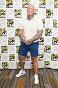 Martyn Ford at the "Red Sonja" press line at the 2025 Comic-Con International: San Diego held at the San Diego Convention Center on July 24, 2025 in San Diego, California.