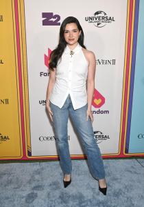 Katie Stevens at Fandom’s San Diego Comic-Con Party held at FLOAT at the Hard Rock Hotel on July 24, 2025 in San Diego, California.