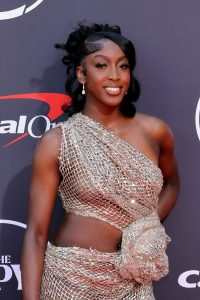 HOLLYWOOD, CALIFORNIA - JULY 16: Flau'jae Johnson attends the 2025 ESPY Awards at Dolby Theatre on July 16, 2025 in Hollywood, California. (Photo by Savion Washington/FilmMagic)