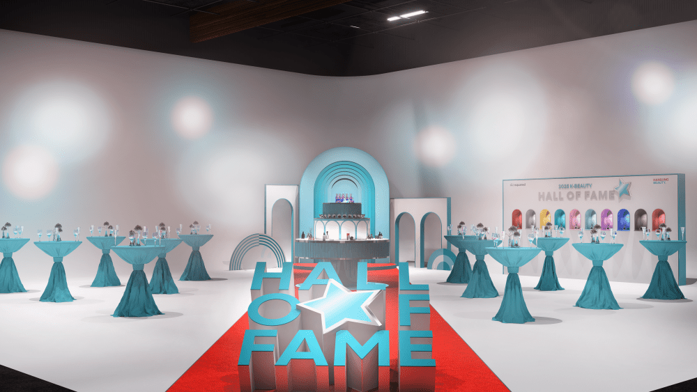 A rendering of “K-Beauty Hall of Fame.”