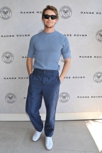 LONDON, ENGLAND - JULY 11: Joe Alwyn joins Range Rover for lunch during Men's Semi-Final day at The Championships, Wimbledon, on July 11, 2025 in London, England. Photo by Dave Benett