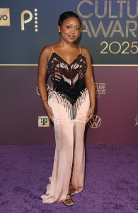 Quinta Brunson at the Las Culturistas Culture Awards held at The Orpheum on July 17, 2025 in Los Angeles, California.