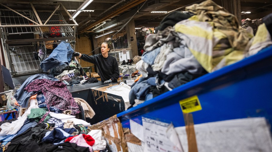 Swedish textile recycling plant