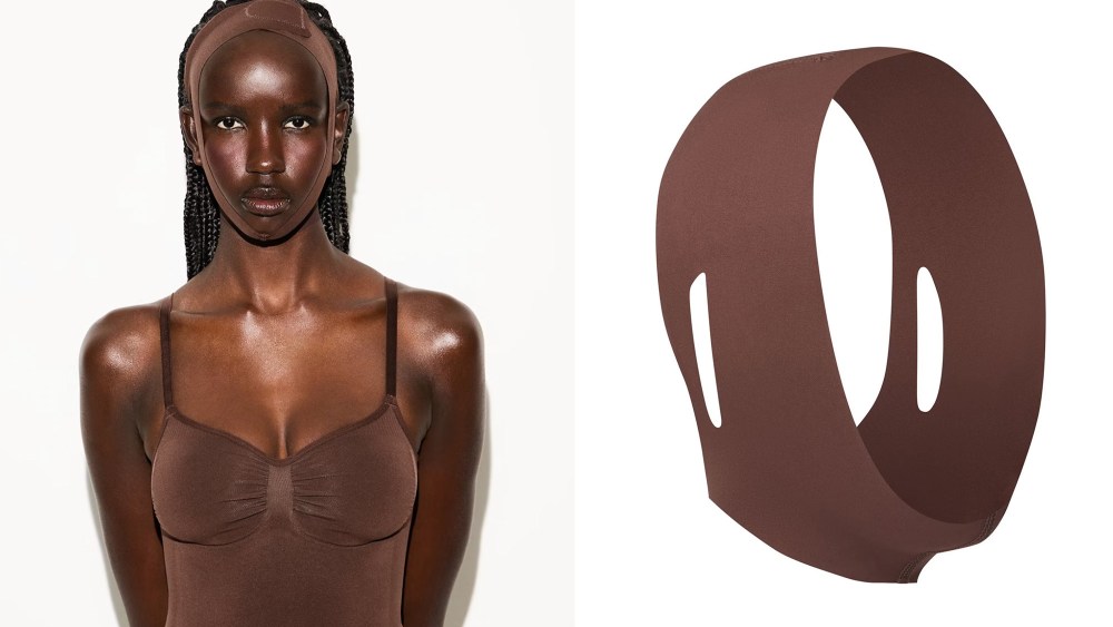 skims face sculpting wrap