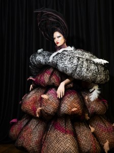 Backstage at Viktor&Rolf Fall 2025 Couture at Paris Couture Fashion Week