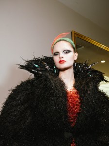 Backstage at Viktor&Rolf Fall 2025 Couture at Paris Couture Fashion Week
