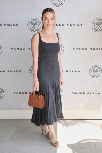LONDON, ENGLAND - JULY 13: Jodie Comer joins Range Rover and Harper's Bazaar during the Men's Singles Final Day at The Championships, Wimbledon on July 13, 2025 in London, England. (Photo by Alan Chapman/Dave Benett/Dave Benett/Getty Images for Range Rover & Harper's Bazaar)