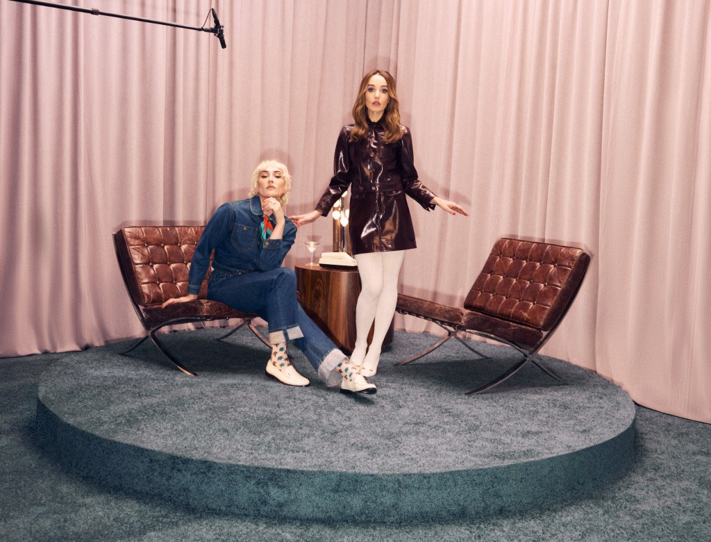 Some looks from the Chloe Fineman x Mother capsule.