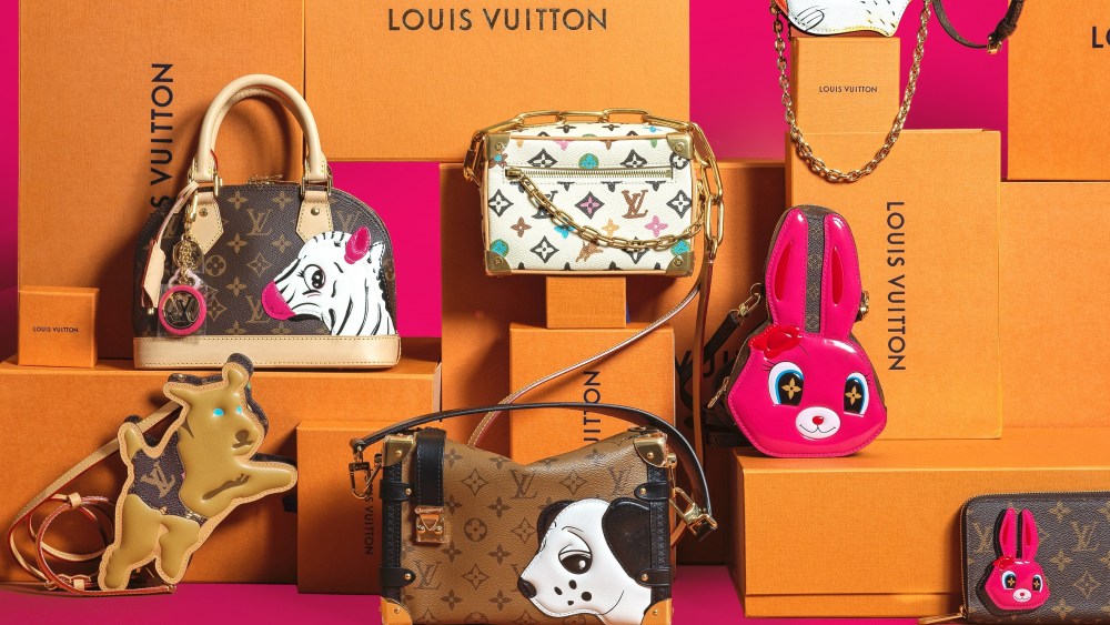 A selection of Louis Vuitton items going up for auction at Bonhams Cornette de Saint Cyr.