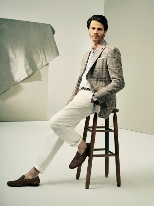 A look from TailoRed from Peerless Clothing.