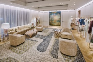 Inside the new Dior 57th St.store in New York.