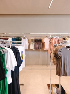 A look inside the new H&M at the Grove in LA.