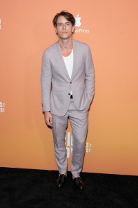 Alan Fox at A24's "Highest 2 Lowest" New York Premiere held at the Brooklyn Academy of Music Harvey Theater on August 11, 2025 in Brooklyn, New York.