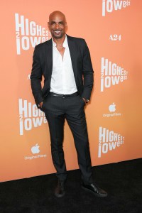 Boris Kodjoe at A24's "Highest 2 Lowest" New York Premiere held at the Brooklyn Academy of Music Harvey Theater on August 11, 2025 in Brooklyn, New York.