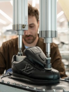Louis Vuitton Shoe Factory photographed for Footwear News at the Louis Vuitton Shoe Factory on July 17, 2025 in Venice, Italy.