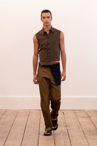 Eckhaus Latta Spring 2026 ready-to-wear collection at New York Fashion Week.
