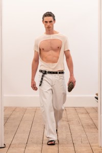 Eckhaus Latta Spring 2026 ready-to-wear collection at New York Fashion Week.
