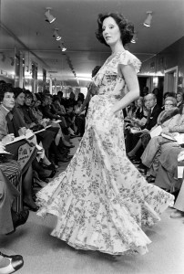 Collection presented to buyers and the press inside of Oscar de la Renta's New York City showroom.
