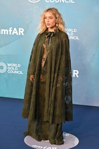 Maria Braz at amfAR Venezia 2025 at The Arsenale on August 31, 2025 in Venice, Italy.