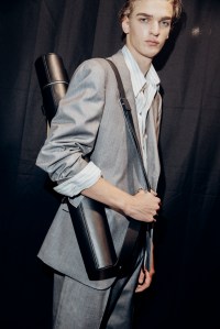 Backstage at Boss Spring 2026 Ready-to-Wear Collection at Milan Fashion Week