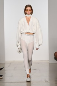 Calvin Klein Spring 2026 ready-to-wear collection at New York Fashion Week.