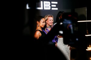 Liza Koshy and Caroline Scheufele