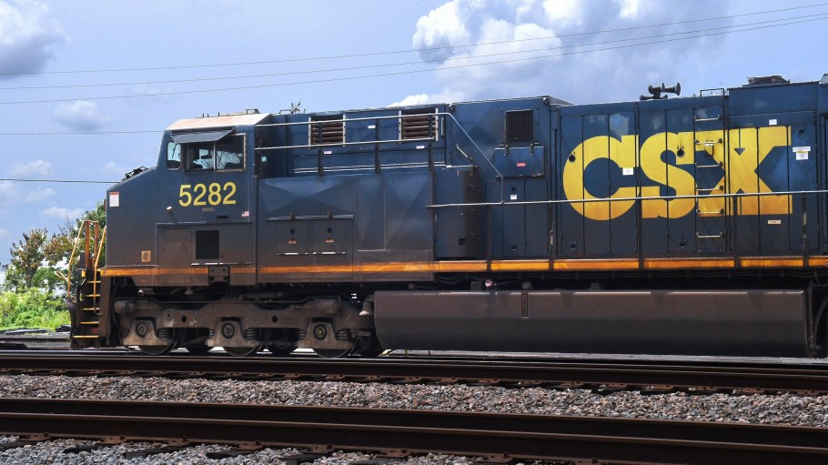 Investors had questions for CSX's new CEO about the potential for a merger.