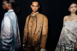 Backstage at Diesel Spring 2026 Ready-to-Wear Collection at Milan Fashion Week