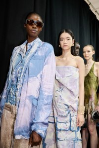 Backstage at Diesel Spring 2026 Ready-to-Wear Collection at Milan Fashion Week