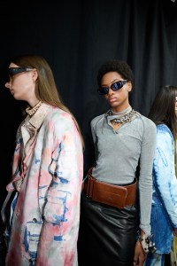 Backstage at Diesel Spring 2026 Ready-to-Wear Collection at Milan Fashion Week